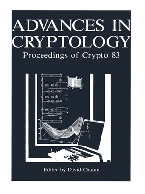 cover image of Advances in Cryptology